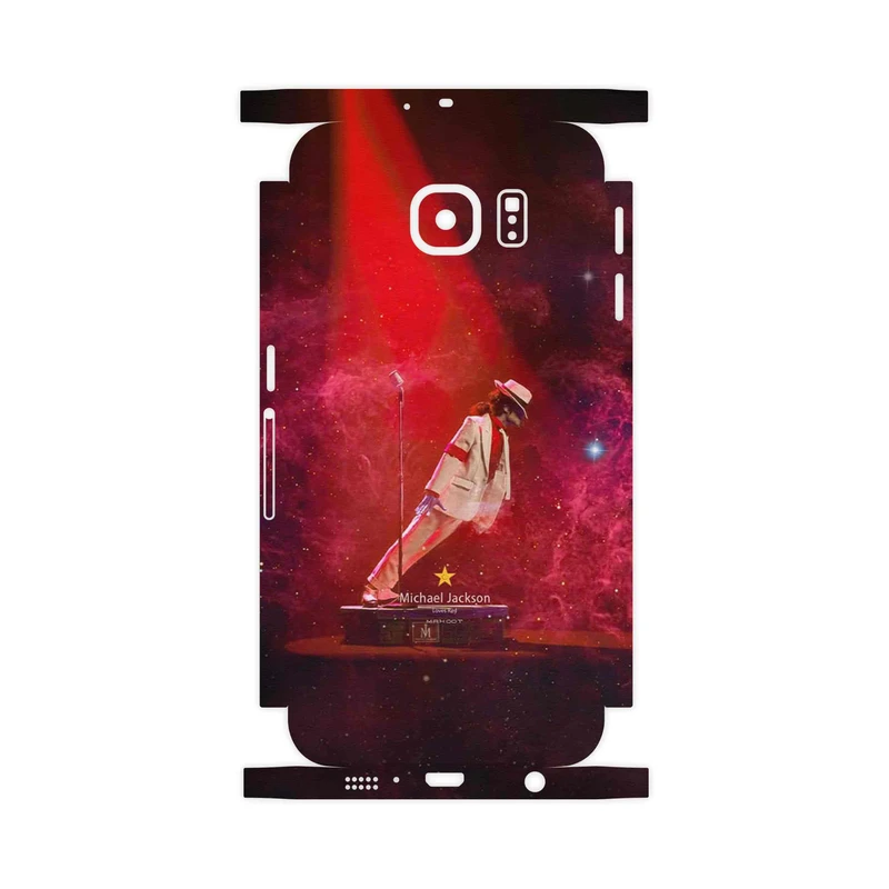 برچسب پوششی ماهوت مدل Michael Jackson-FullSkin مناسب برای گوشی موبایل سامسونگ Galaxy S6 Edge