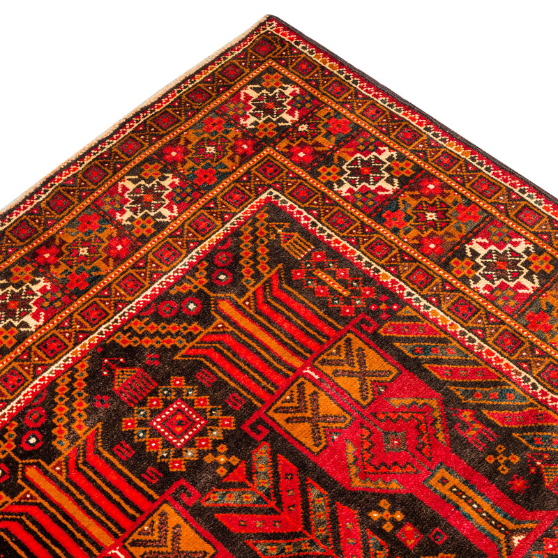 فرش دستبافت طول سه متری مدل  نقشه بلوچ  کد 23.1274