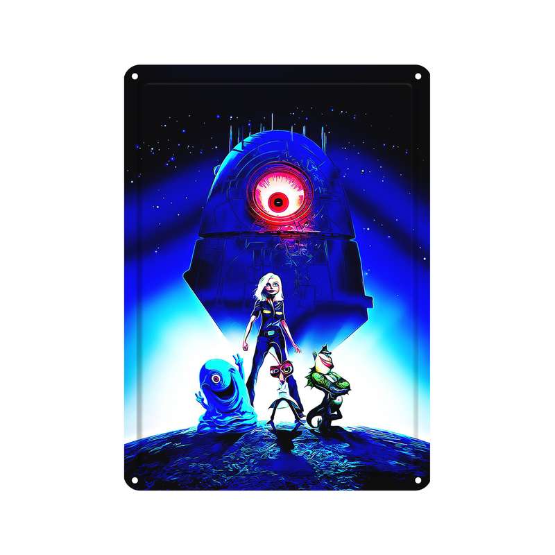 دیوارکوب مدل هیولا ها علیه بیگانگان کد  1828