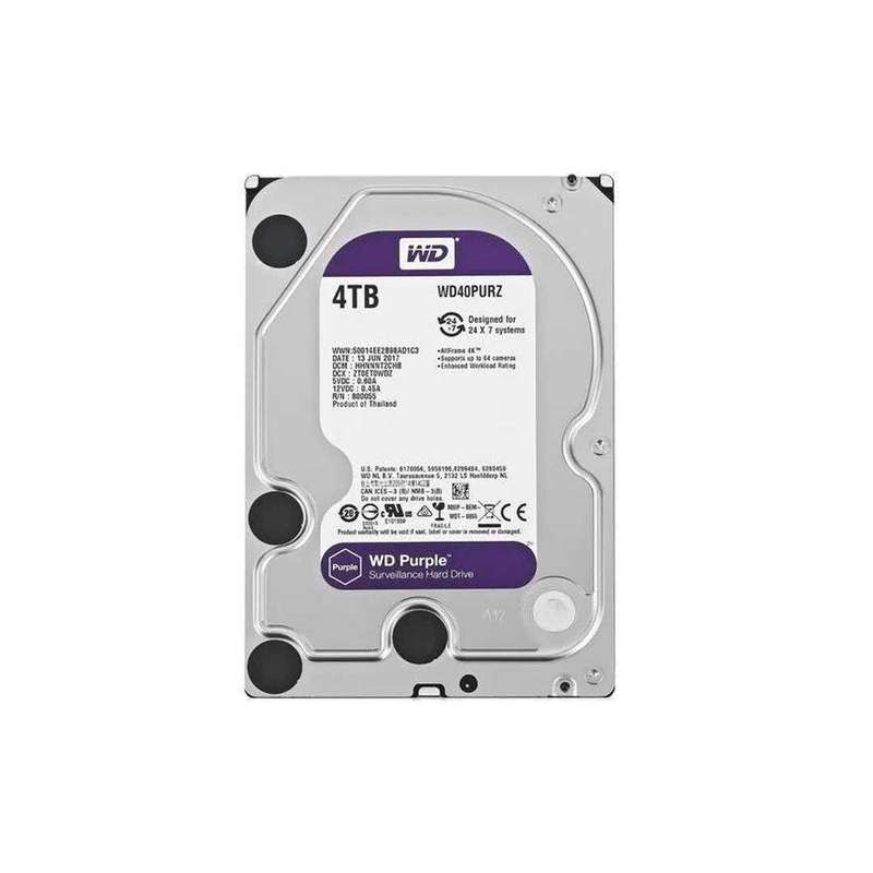 هارد دیسک اینترنال مدل Purple 4T ظرفیت 4 ترابایت هارد دیسک اینترنال مدل Purple 4T ظرفیت 4 ترابایت