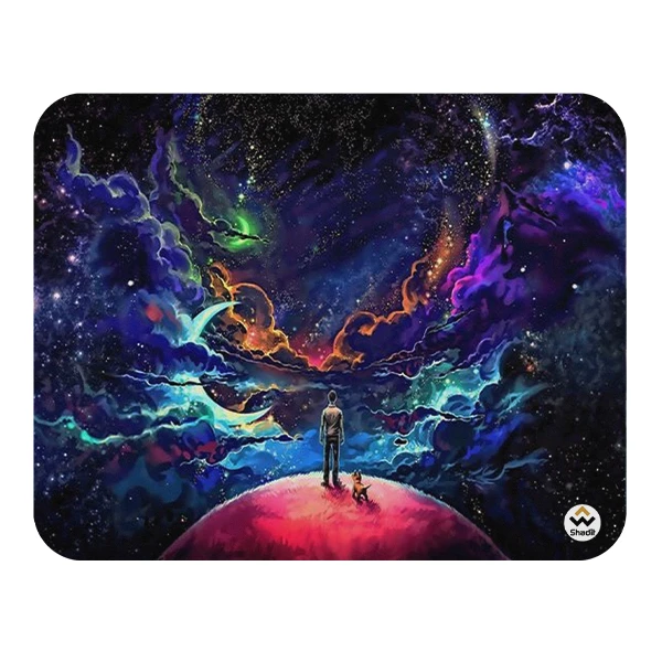 ماوس پد شادیت مدل گلکسی کد04 سایز24*19 سانتی متر