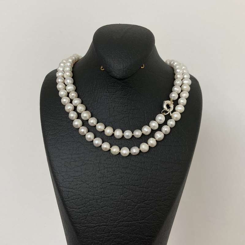 گردنبند نقره زنانه الماسین آذر مدل  Long80cm