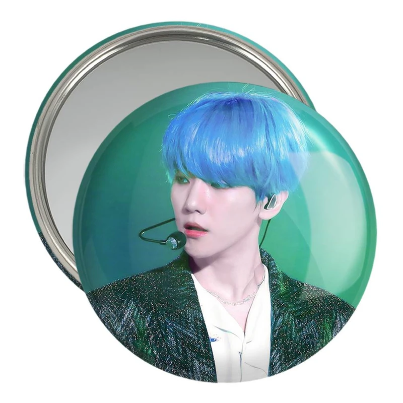 آینه جیبی خندالو مدل بکهیون گروه اکسو EXO  کد 13605