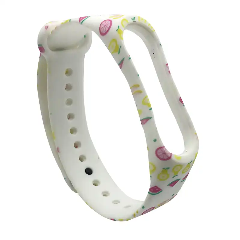 بند طرح میوه مدل FRUT034 مناسب برای مچ بند هوشمند شیائومی Mi Band 3 /Mi Band 4