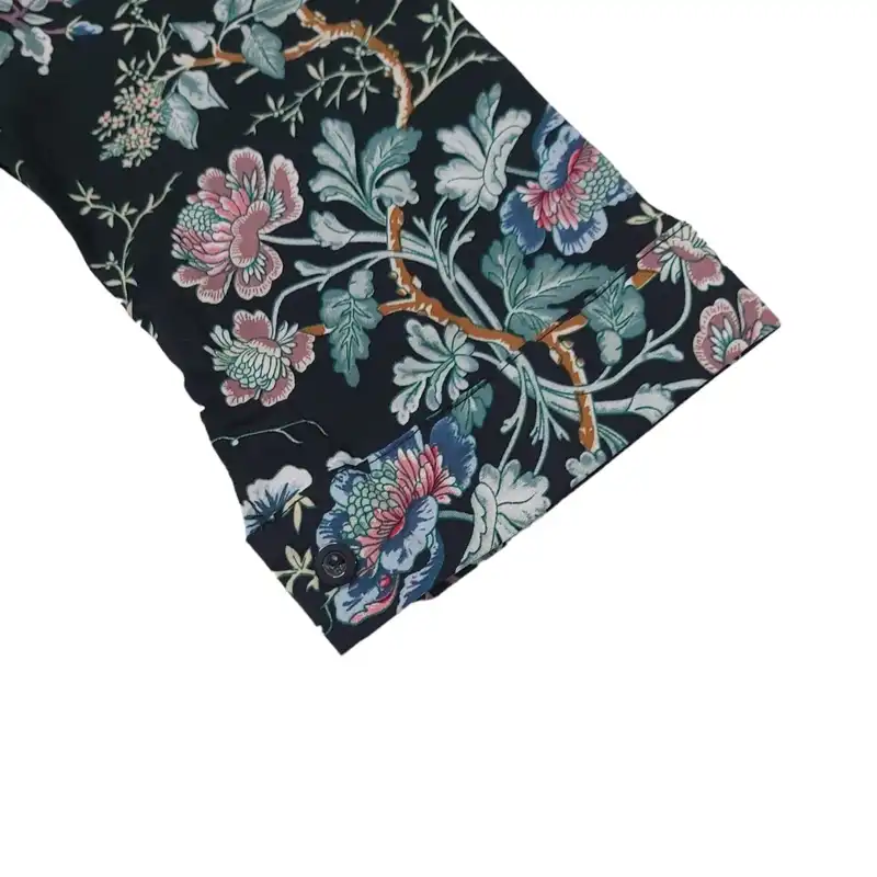 مانتو زنانه مدل نخی گلدار 756