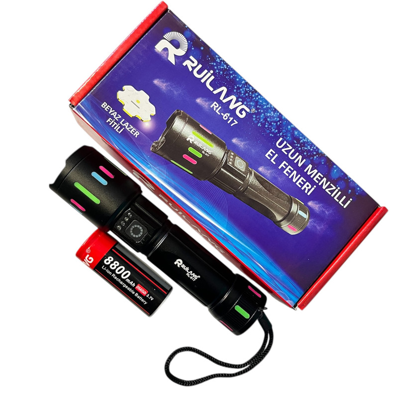 چراغ قوه دستی روی لانگ مدل RL-617