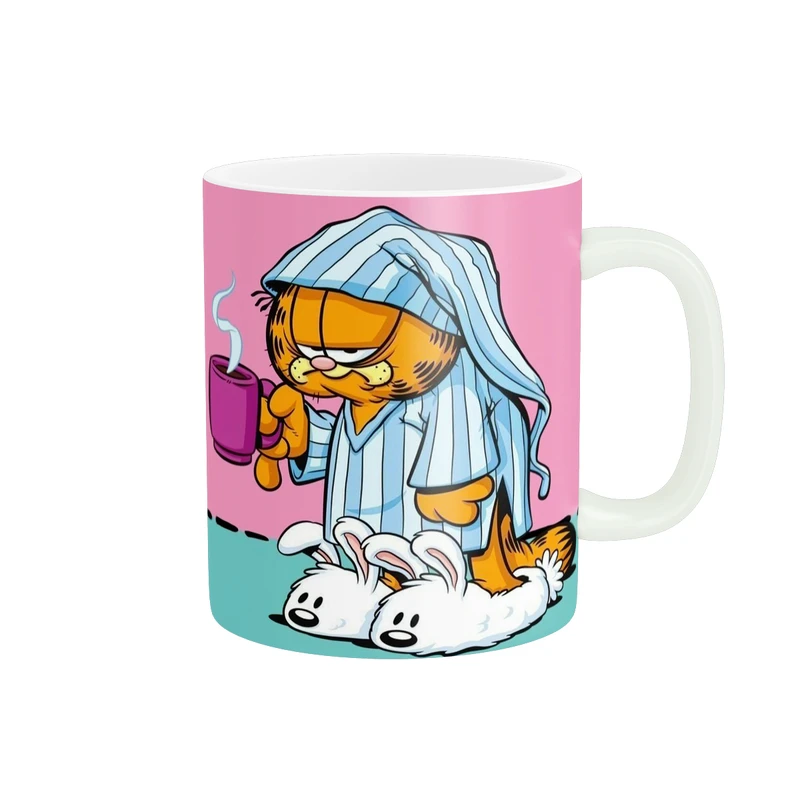 ماگ پاد آفرین طرح گربه اخمالو کد 1302