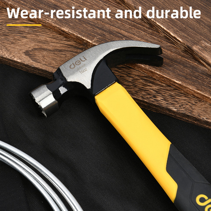 چکش میخ کش دلی مدل DL5002F با وزن 500 گرم چکش میخ کش دلی مدل DL5002F با وزن 500 گرم