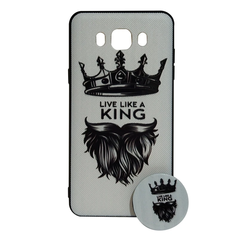 کاور کد 4010 مناسب برای گوشی موبایل سامسونگ Galaxy J710 به همراه پایه نگهدارنده