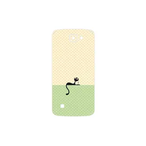 MAHOOT Minimal Internet Cat Icon Cover Sticker for LG K4