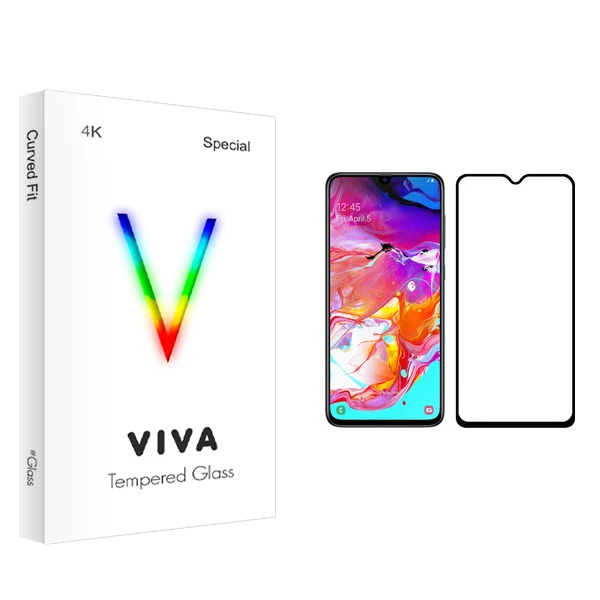 محافظ صفحه نمایش ویوا مدل 4K مناسب برای گوشی موبایل سامسونگ Galaxy A70