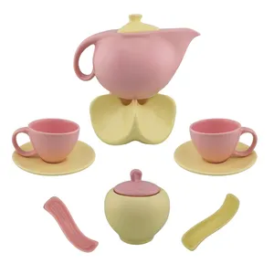 سرویس چای خوری 11  پارچه مدل قلبی کد PY-01