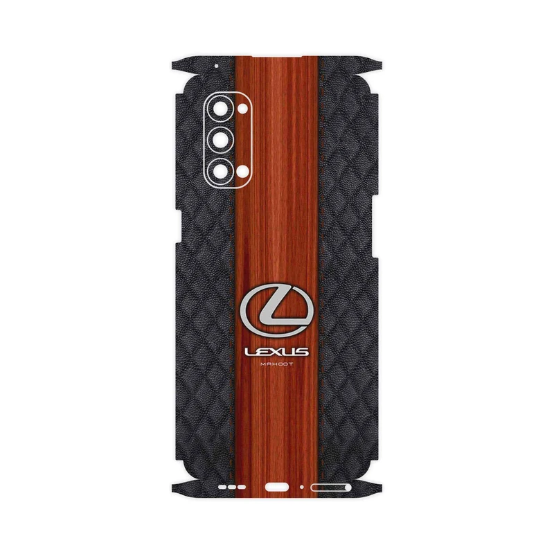 برچسب پوششی ماهوت مدل Lexus_Logo-FullSkin مناسب برای گوشی موبایل اپو Reno4 Pro 5G
