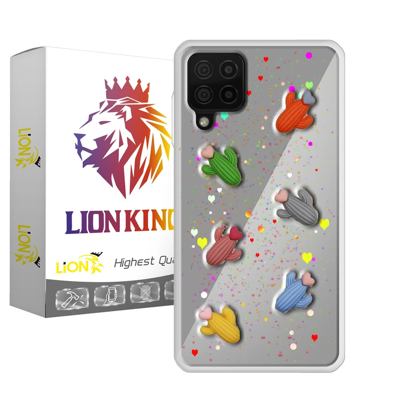 کاور لاین کینگ مدل kaktoosghalbdar مناسب برای گوشی موبایل سامسونگ Galaxy A22 4G