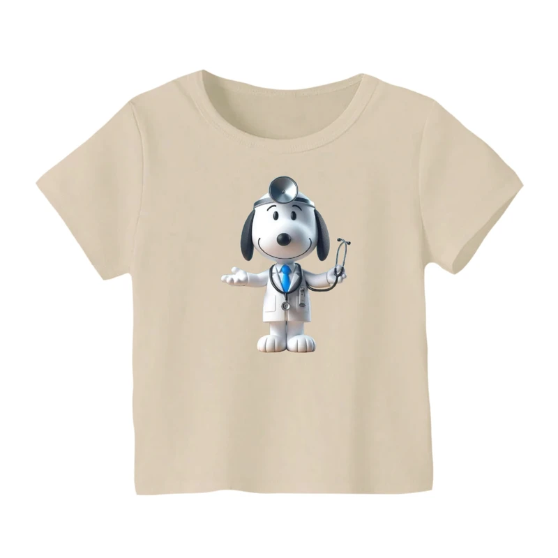 تی شرت آستین کوتاه بچگانه مدل اسنوپی کد 35