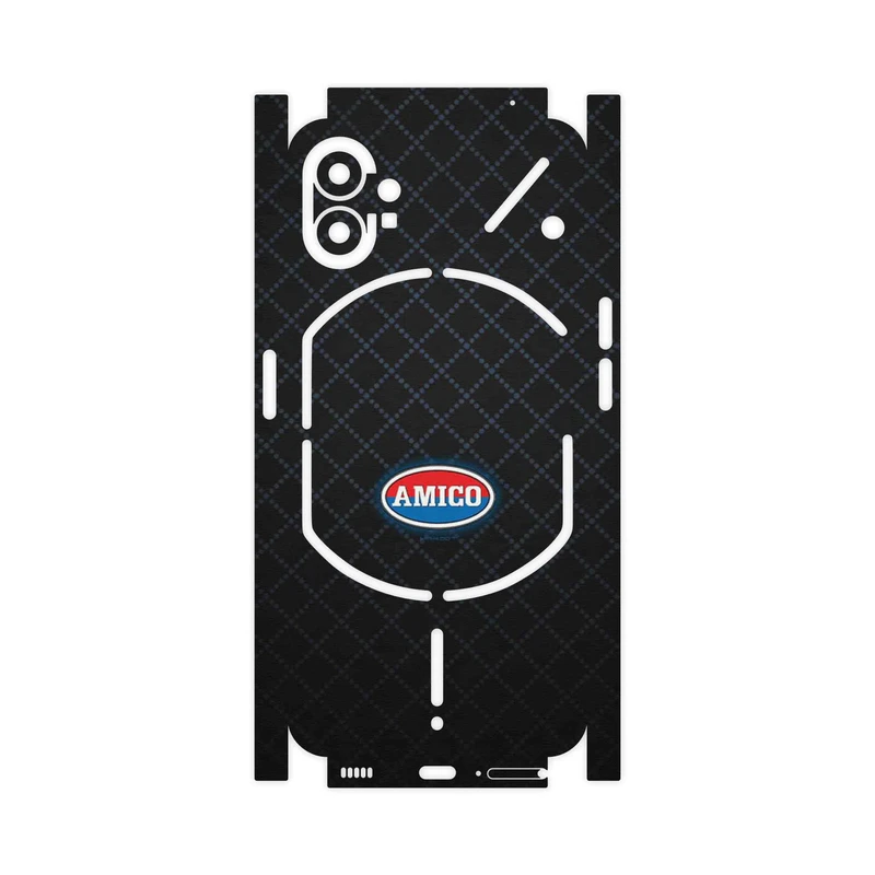 برچسب پوششی ماهوت مدل AMICO-FullSkin مناسب برای گوشی موبایل ناتینگ Phone 1