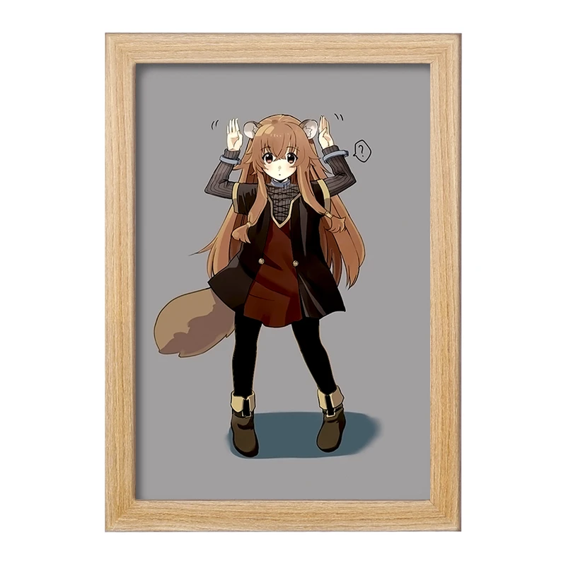 تابلو خندالو مدل رافتالیا انیمه ظهور قهرمان سپر  کد 15958