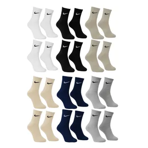 جوراب ورزشی ساق کوتاه زنانه مدل NK3 بسته 12عددی 