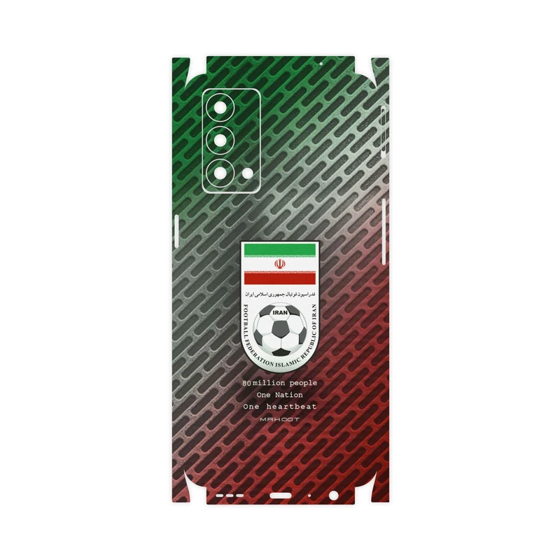 برچسب پوششی ماهوت مدل Iran-National-Football-Team-FullSkin مناسب برای گوشی موبایل ریلمی GT Master