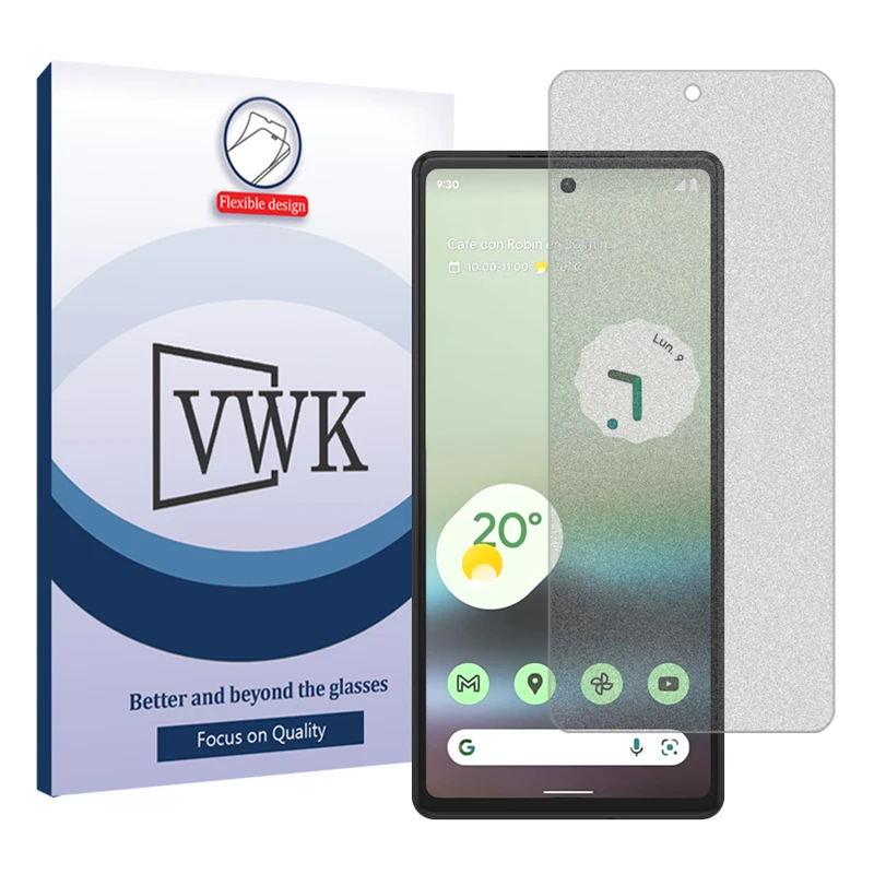 محافظ صفحه نمایش مات وی دبلیو کی مدل Tough مناسب برای گوشی موبایل گوگل Pixel 6a