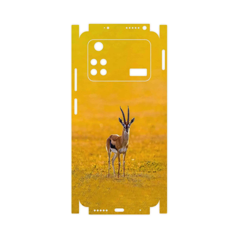 برچسب پوششی ماهوت مدل Gazelle-FullSkin مناسب برای گوشی موبایل شیائومی Poco M4 Pro 4G
