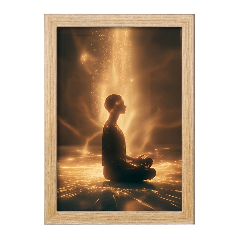 تابلو خندالو مدل مدیتیشن (Meditation) کد F8891