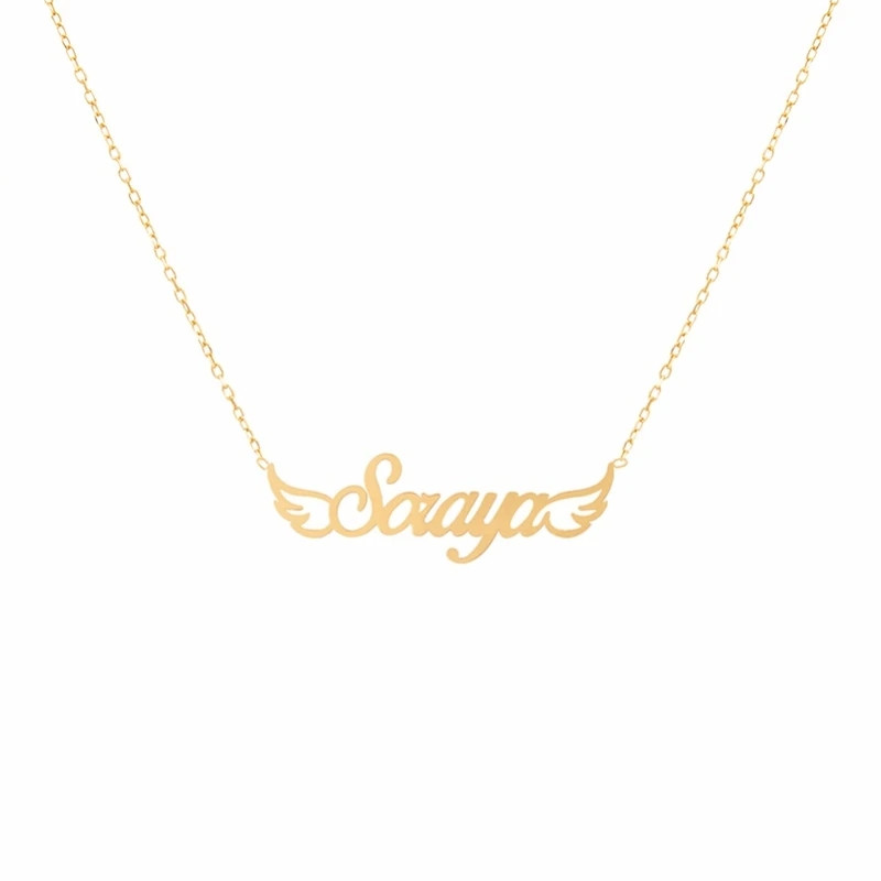 گردنبند طلا 18 عیار زنانه رضا گلد مدل ثریا