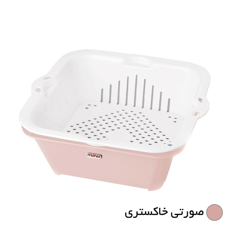 ست کاسه و آبکش مانیا مدل 108020 بسته 3 عددی ست کاسه و آبکش مانیا مدل 108020 بسته 3 عددی