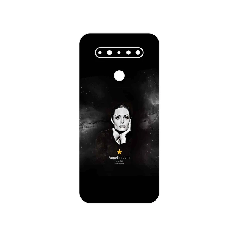 برچسب پوششی ماهوت مدل Angelina Jolie مناسب برای گوشی موبایل ال جی K51s