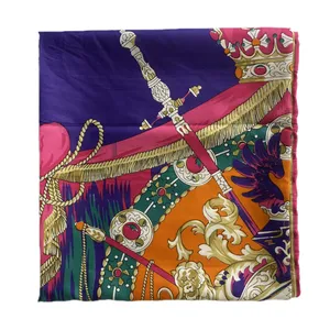 روسری زنانه مدل ابریشم توییل