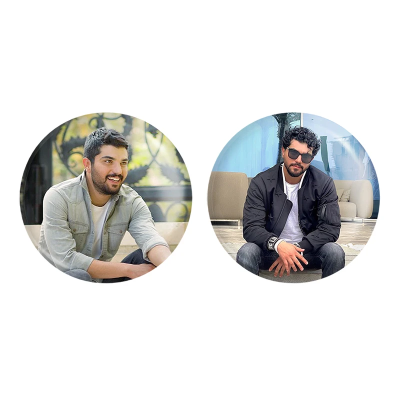 مگنت خندالو طرح سینا مهراد کد 1037810381 مجموعه 2 عددی