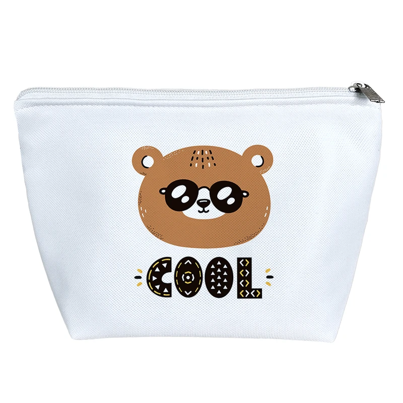 کیف لوازم آرایش دخترانه خندالو مدل خرس کیوت کد H1370