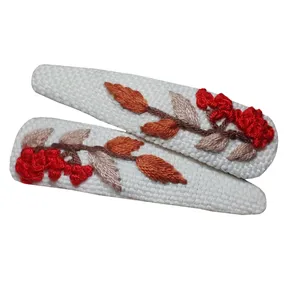 گیره مو زنانه مدل پاییزی 01 بسته دو عددی