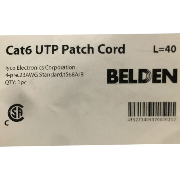 کابل شبکه Cat6 بلدن مدل BEL-40