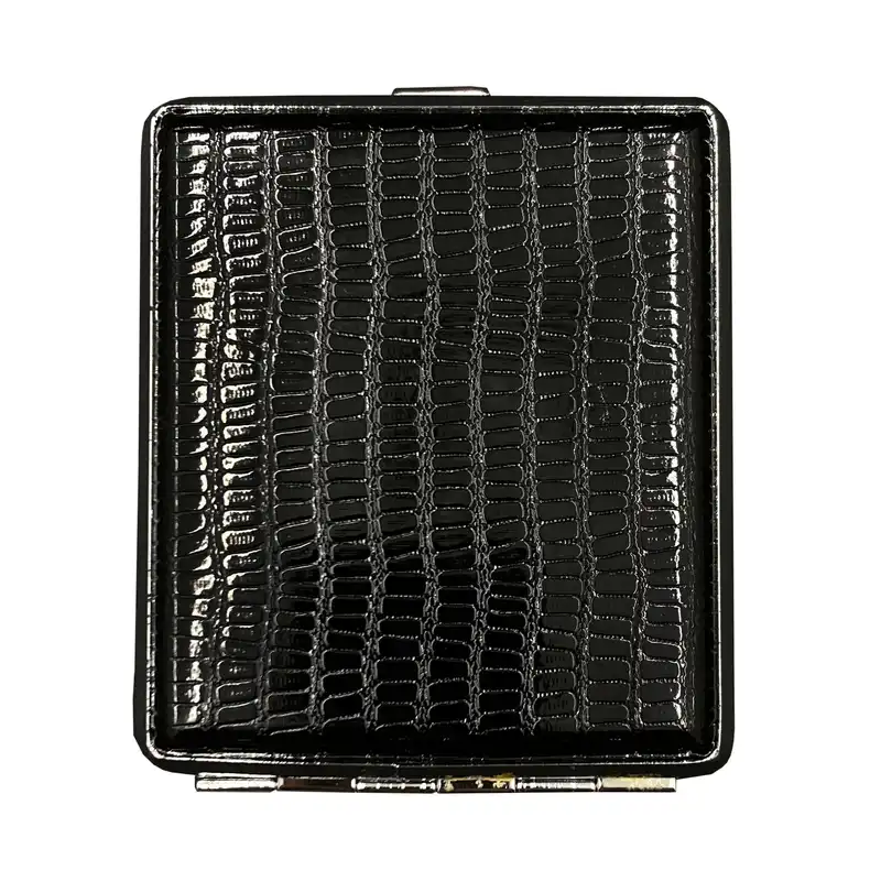 جاسیگاری هاجوئه طرح چرم شترمرغ کد DKD-1227