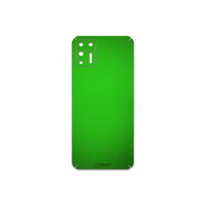 MAHOOT Metallic-Green Cover Sticker for Motorola Moto G9 Plus