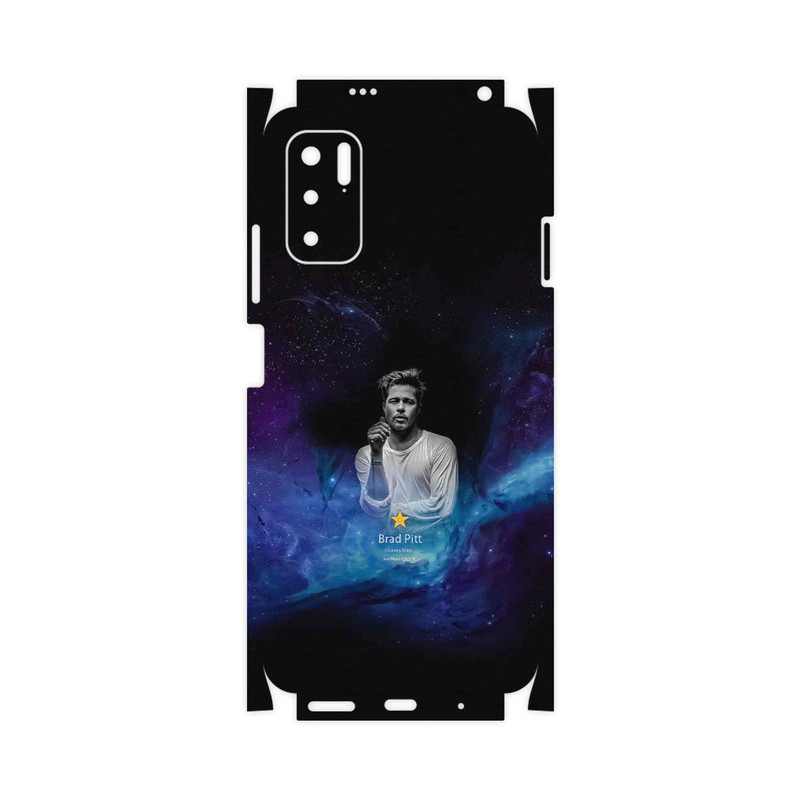 برچسب پوششی ماهوت مدل Brad Pitt-FullSkin مناسب برای گوشی موبایل شیائومی Redmi Note 10 5G