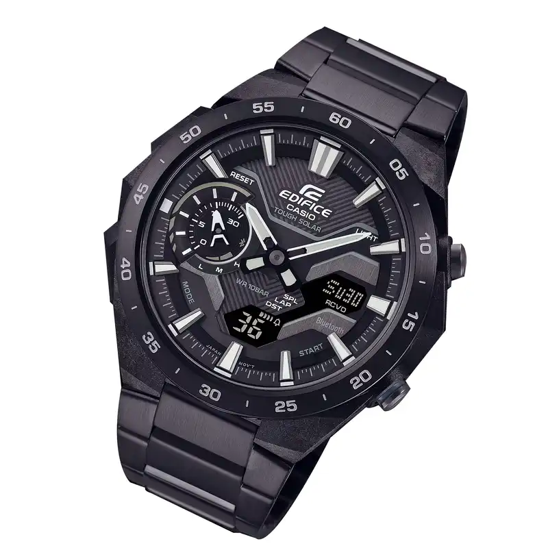 ساعت مچی عقربهای مردانه کوارتز کاسیو مدل ECB-2200DC-1ADF