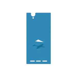 MAHOOT Minimal Paper Airplane Cover Sticker for Sony Xperia T2 Ultra