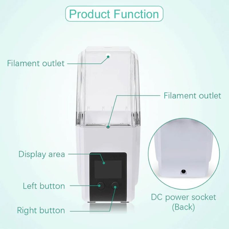 دستگاه خشک‌کن فیلامنت پرینتر سه بعدی سان‌لو مدل S1 Plus