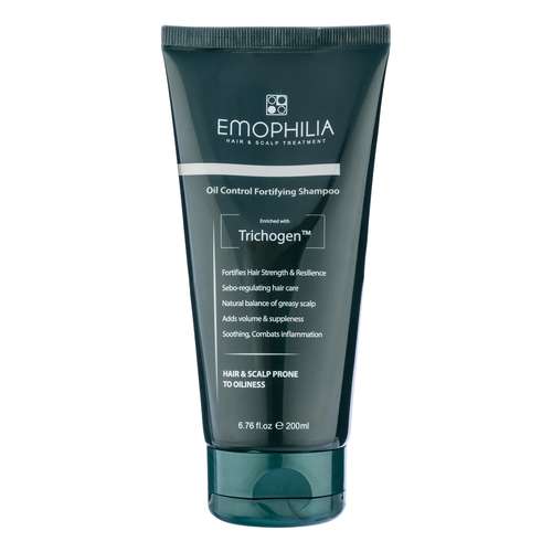 شامپو ضد ریزش مو اموفیلیا مدل Trichogen مناسب برای موهای چرب حجم 200 میلی لیتر