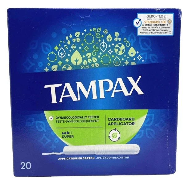 تامپون تامپکس مدل super بسته 20 عددی