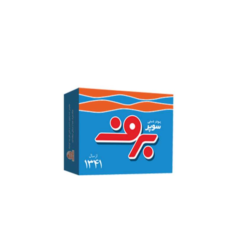 پودر رختشویی دستی برف کد 01 وزن 500 گرم مجموعه 12 عددی