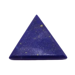 سنگ لاجورد مدل نگین مثلث کد laj84