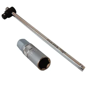 آچار بکس شمع فولتک مدل AT - 02 سایز 21 میلیمتر مجموعه دو عددی