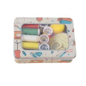 جعبه نخ و سوزن طرح فانتزی مدل مسافرتی کد 20MOKAKE مجموعه 20 عددی