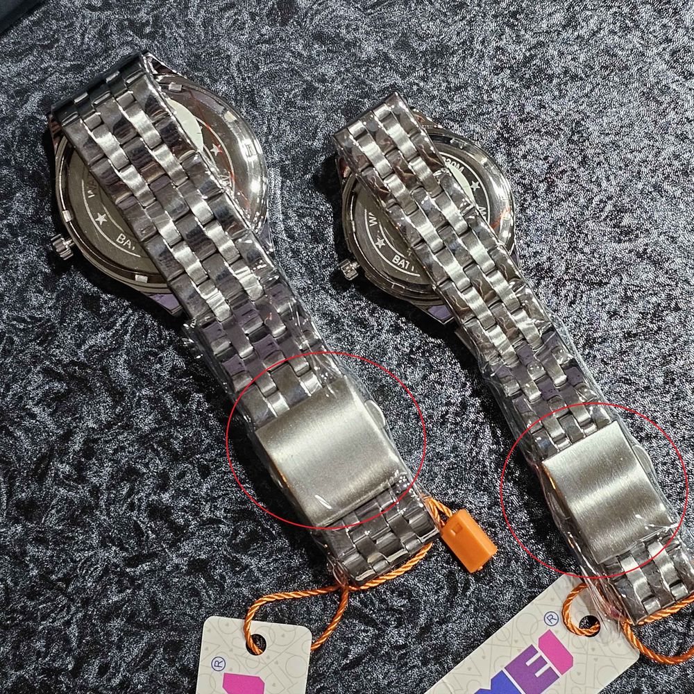 ست ساعت مچی عقربه ای اسکمی مدل 9071 black کد 01  6