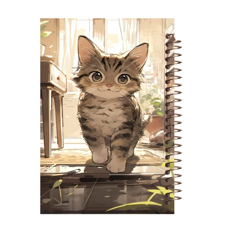 دفتر مشق 60 برگ طرح گربه کد M412