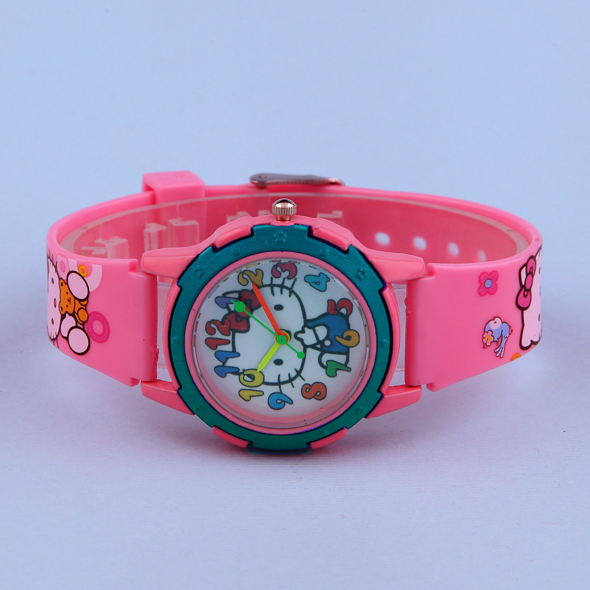 ساعت مچی عقربه ای دخترانه مدل KT 2745 - SOO-AB