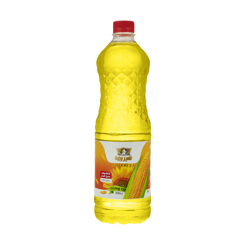 روغن سرخ کردنی مخلوط ذرت کانولا و آفتابگردان شیر رضا - 800 گرم